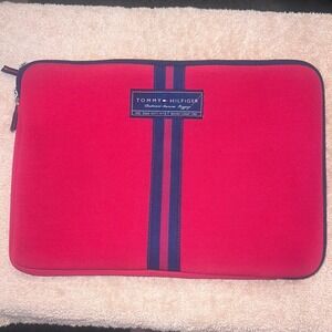Tommy Hilfiger Protective Zippered Sleeve Laptop Case Cover Neoprene